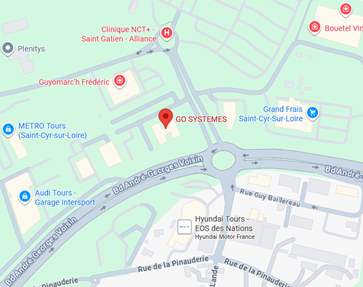 carte géolocalisation des locaux de SYSTEMES & TALENTS